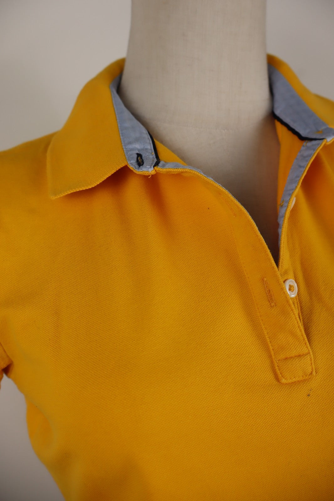 TOMMY HILFIGER MAGLIA POLO DONNA TG S WOMAN CASUAL VINTAGE TOP T-SHIRT COTONE