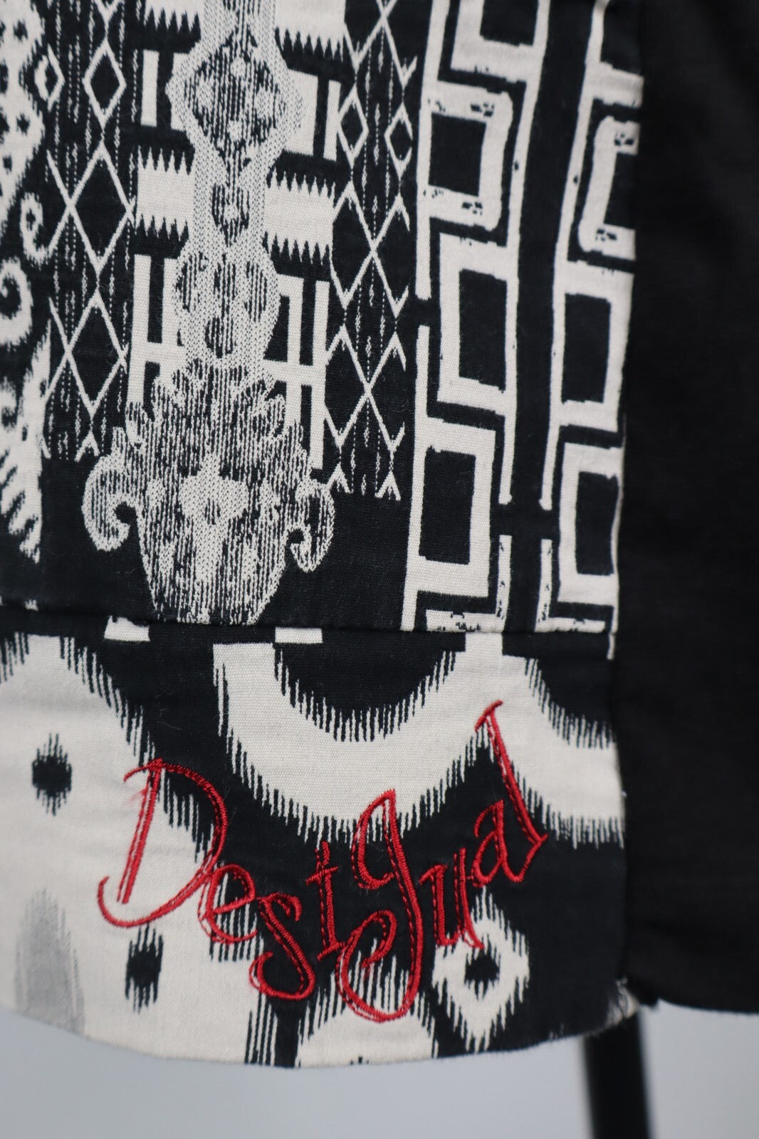 DESIGUAL VESTITO ABITO DONNA TG. L WOMAN CASUAL VINTAGE DRESS VARIOPINTO