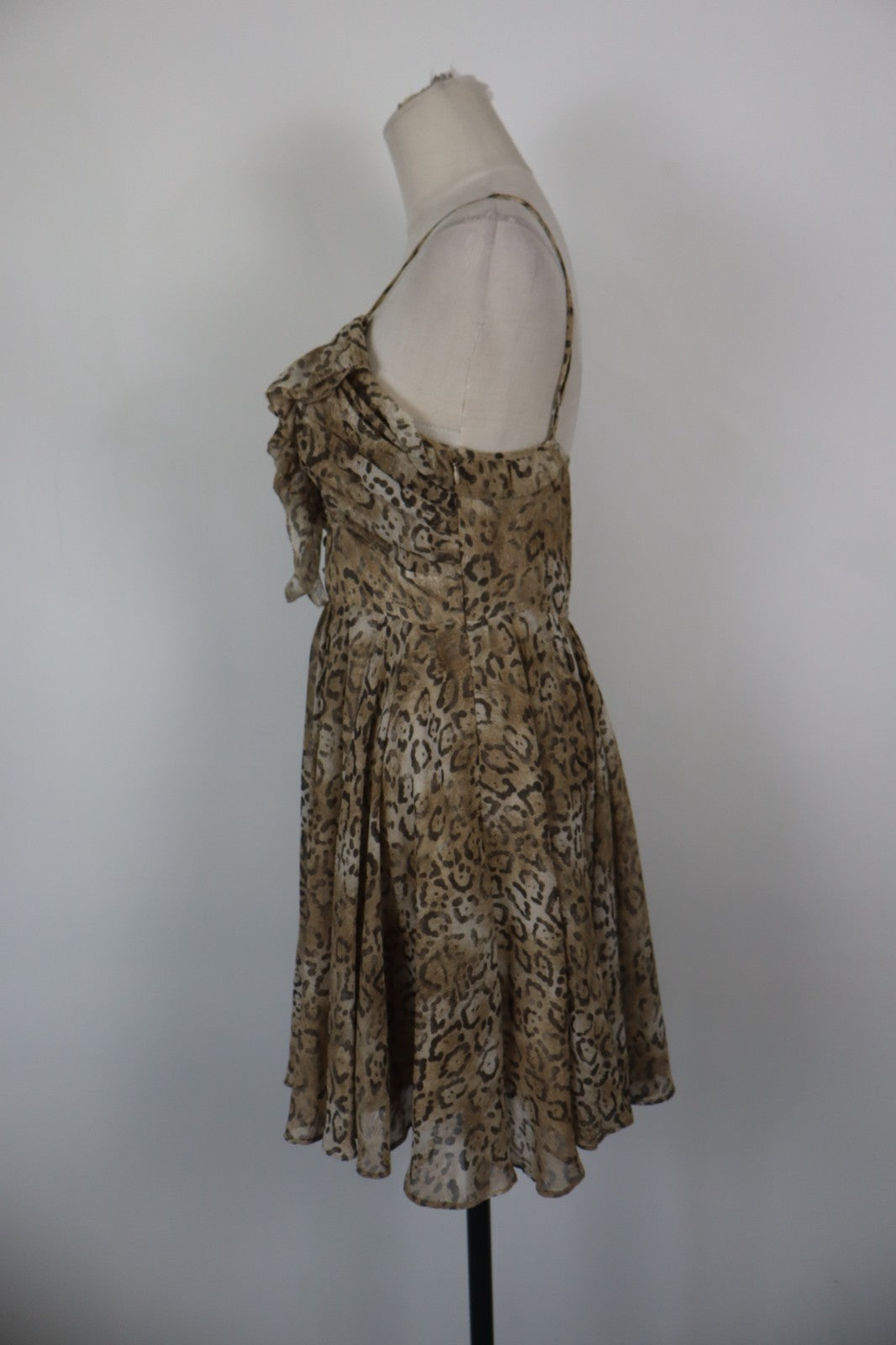 GUESS VESTITO DONNA TG. M WOMAN CASUAL VINTAGE DRESS ABITO CON ZIP