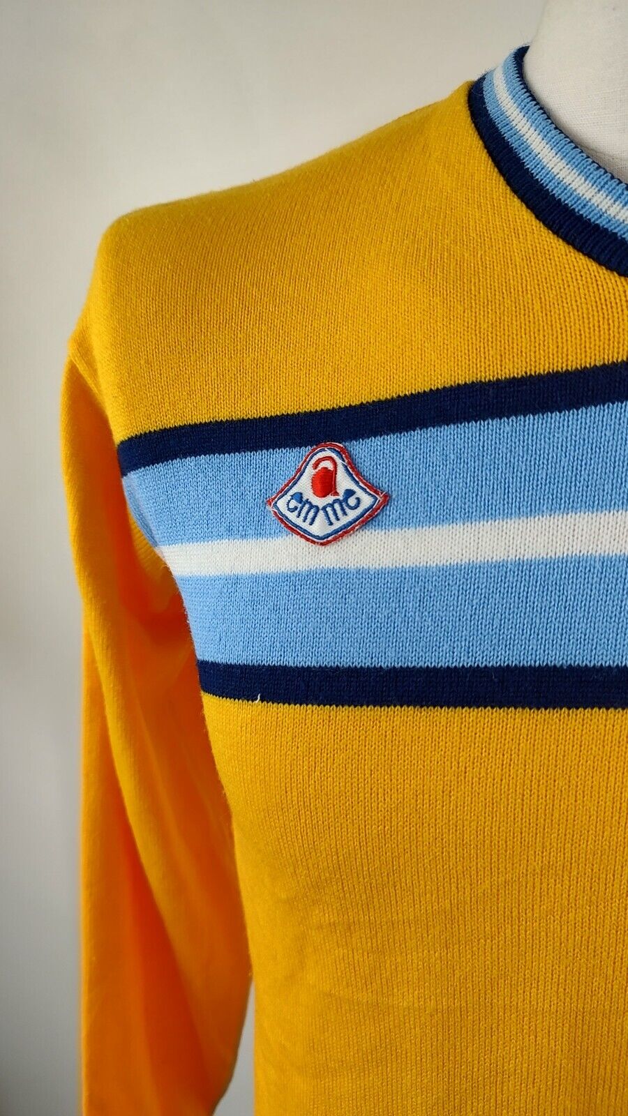 EMME N. 17 MAGLIA CALCIO UOMO Tg M SOCCER JERSEY VINTAGE SPORT LANA