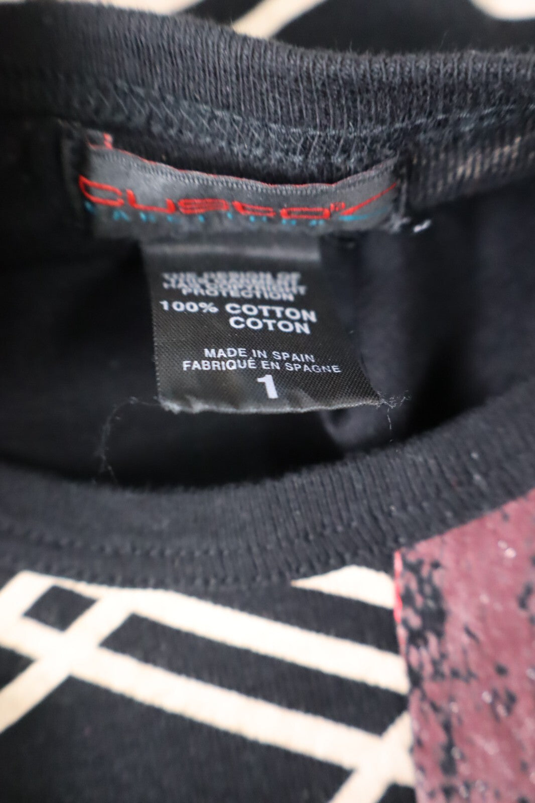 CUSTO BARCELONA MAGLIA DONNA TG. 1 WOMAN CASUAL VINTAGE T-SHIRT TOP COTONE