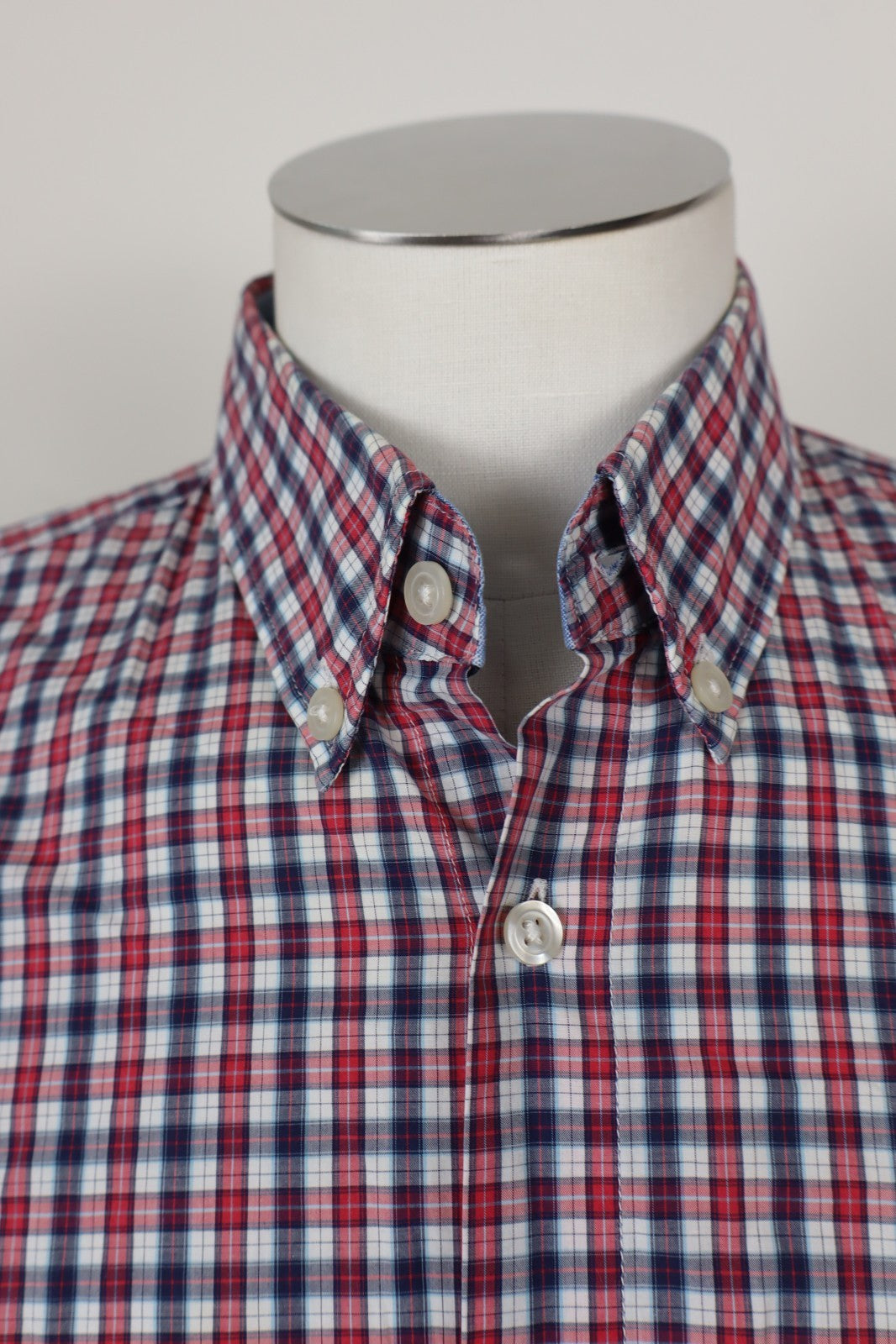 HUGO BOSS CAMICIA COTONE UOMO TG. L MAN CASUAL VINTAGE SHIRT LOGO