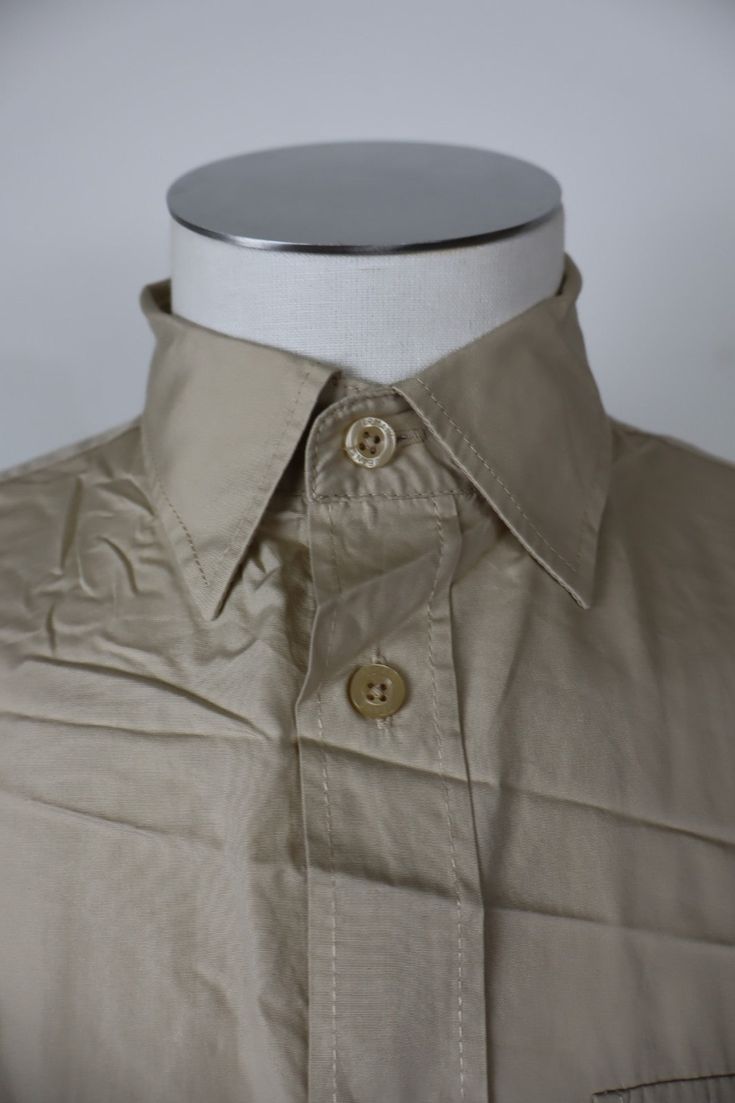 AJ ARMANI JEANS CAMICIA UOMO COTONE TG. S MAN CASUAL VINTAGE COTTON SHIRT