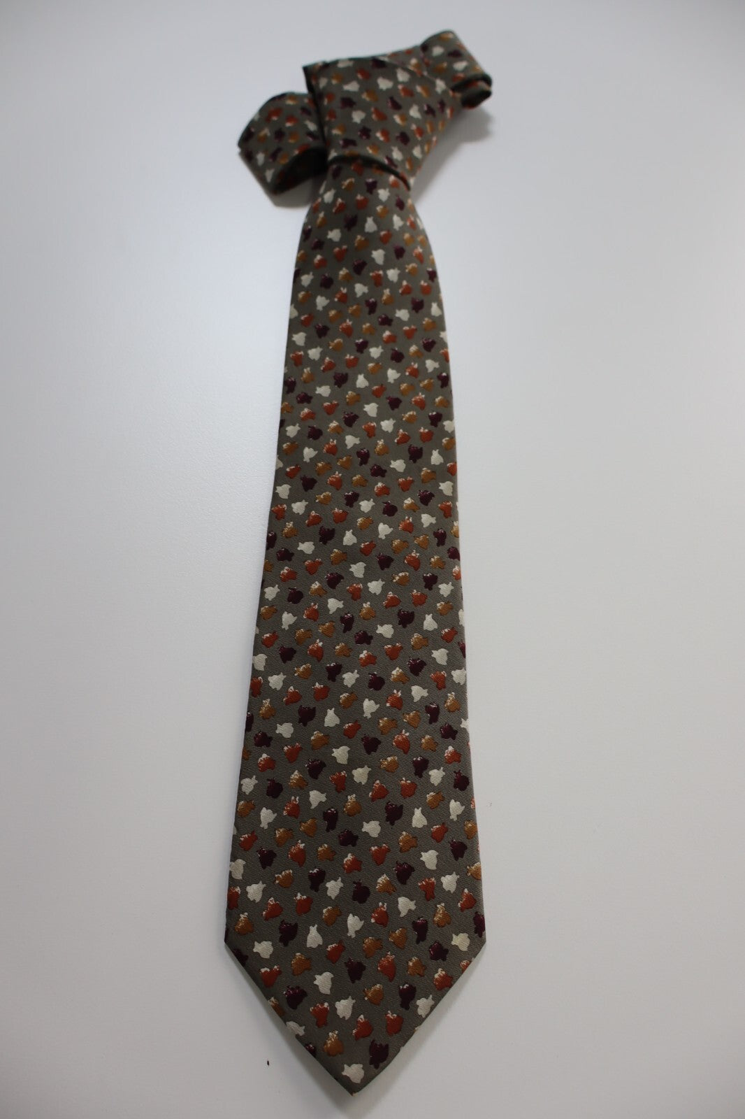 PANCALDI 100% SILK TIE SETA CRAVATTA NECKTIE MADE IN ITALY CLASSIC