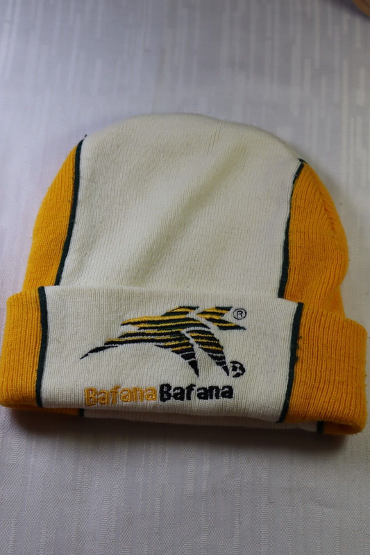 BAFANA OFFICIAL CAPPELLO SUD AFRICA BERRETTO BEANIEE UOMO UNISEX TG UNICA CALCIO