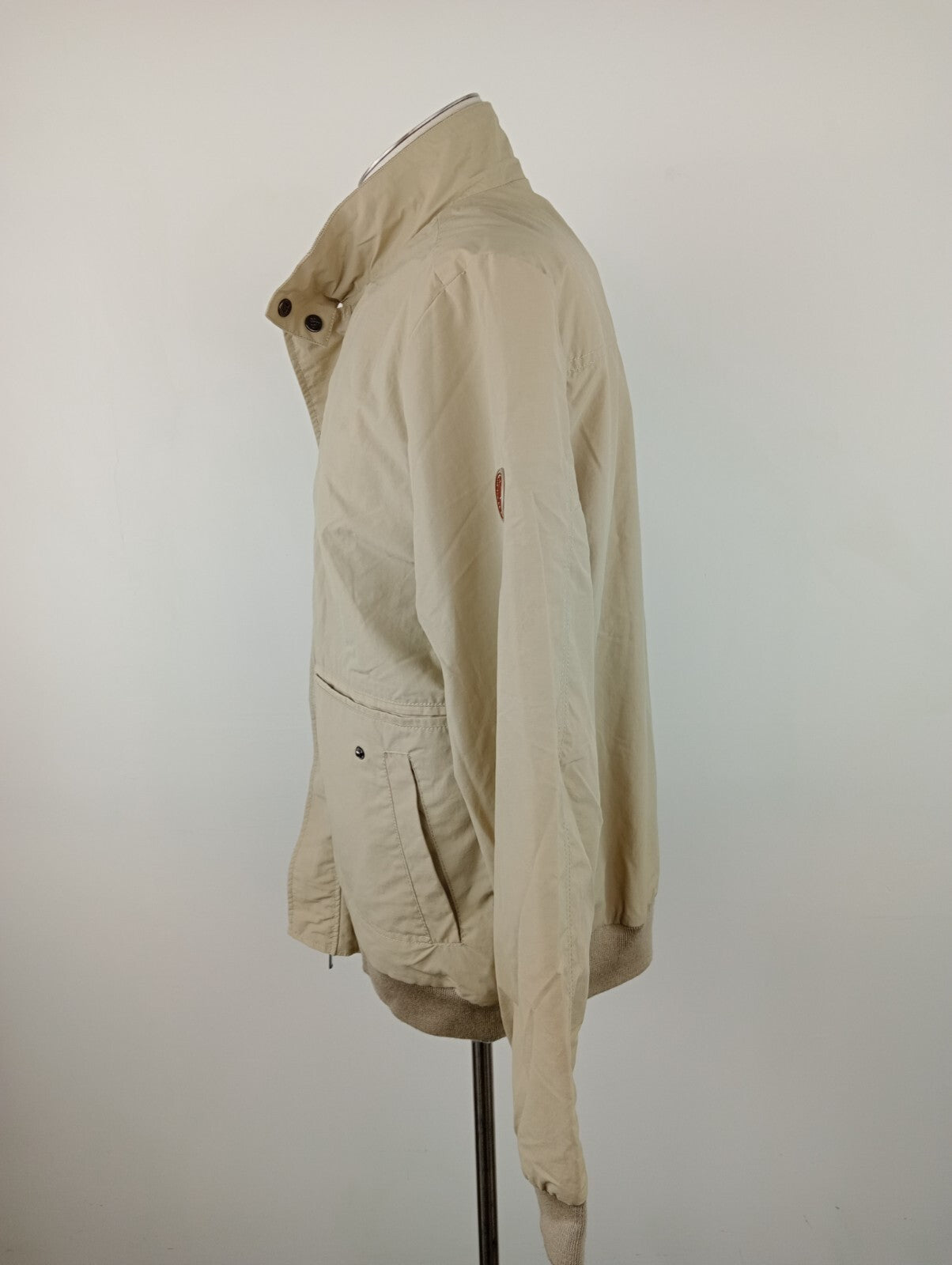 HARMONT & BLAINE GIUBBINO LEGGERO UOMO Tg L MAN CASUAL VINTAGE JACKET COTONE