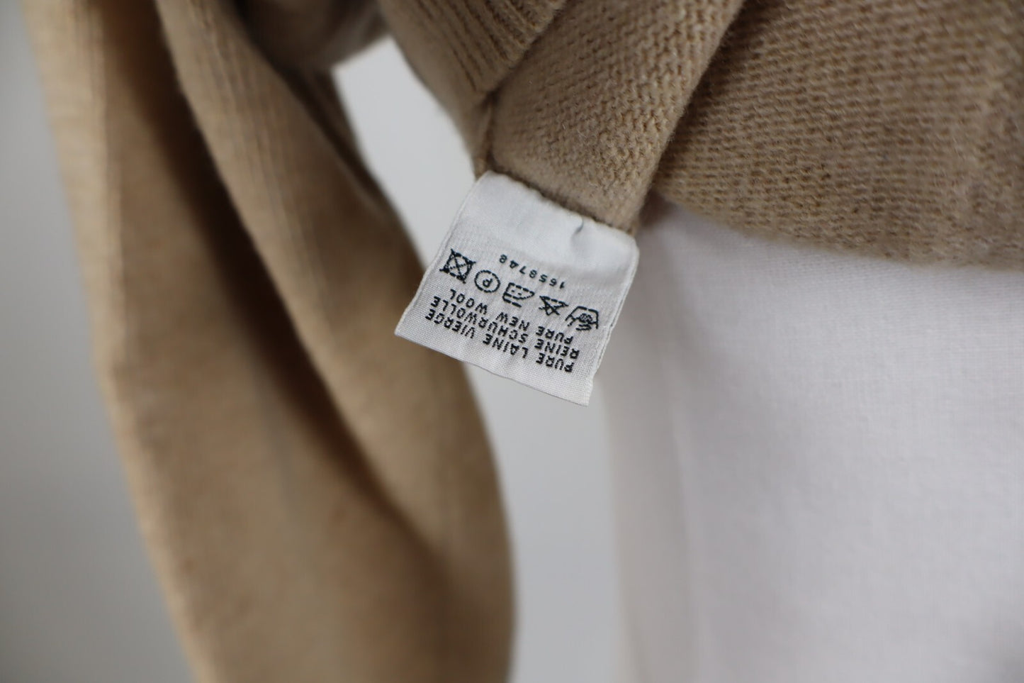 HENRY COTTON'S MAGLIONE VINTAGE UOMO Tg. L MAN SWEATER CASUAL LANA WOOL