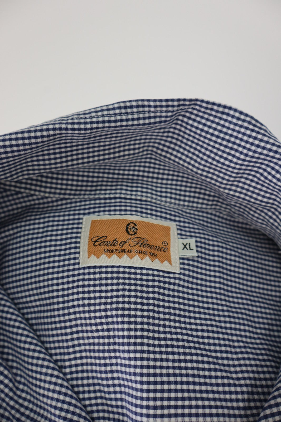 CONTE OF FLORENCE CAMICIA SMANICATA DONNA TG. XL WOMAN SHIRT VINTAGE COTONE