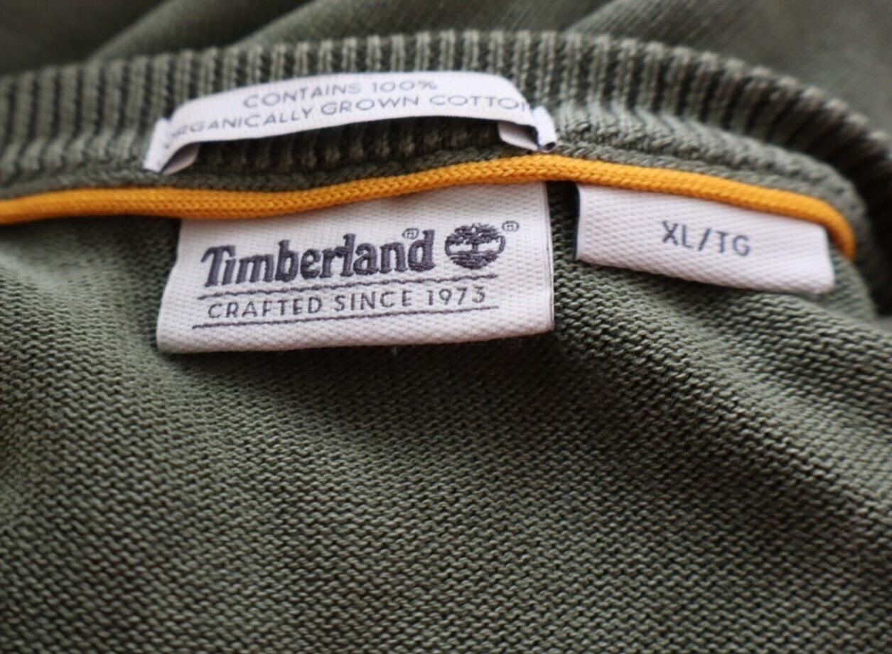 TIMBERLAND MAGLIONE COTONE VINTAGE UOMO Tg. XL MAN COTTON SWEATER CASUAL