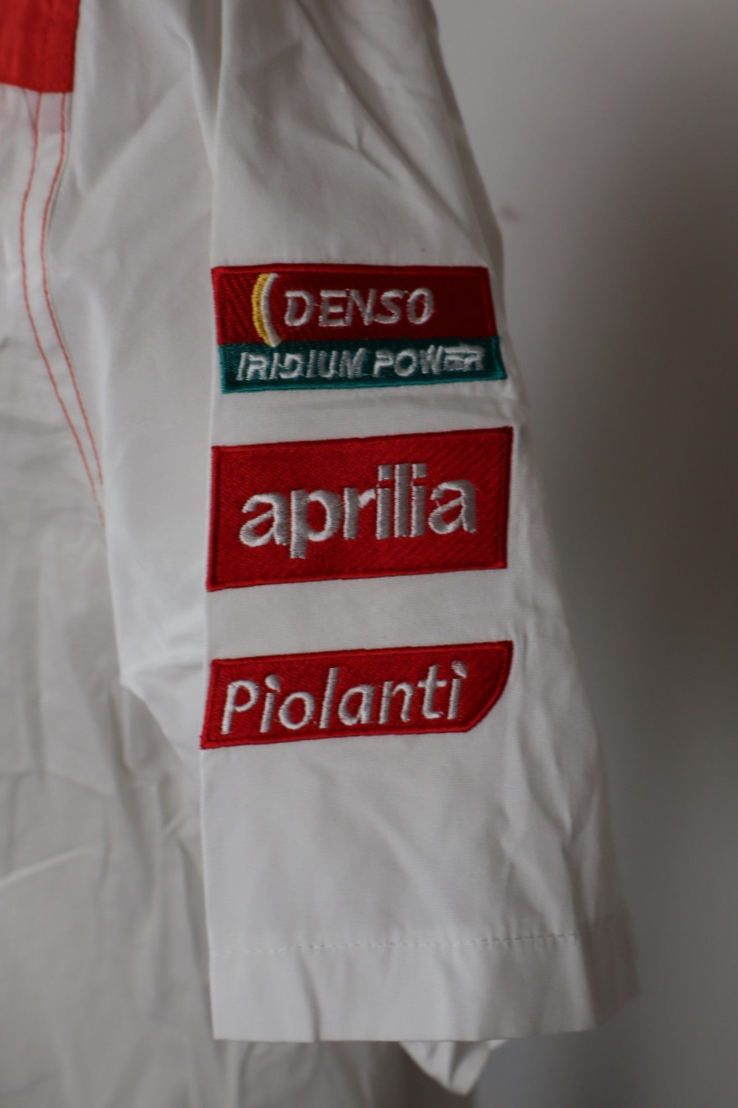 LEE RACING APRILIA CAMICIA COTONE UOMO TG. L MAN CASUAL VINTAGE SHIRT LOGO