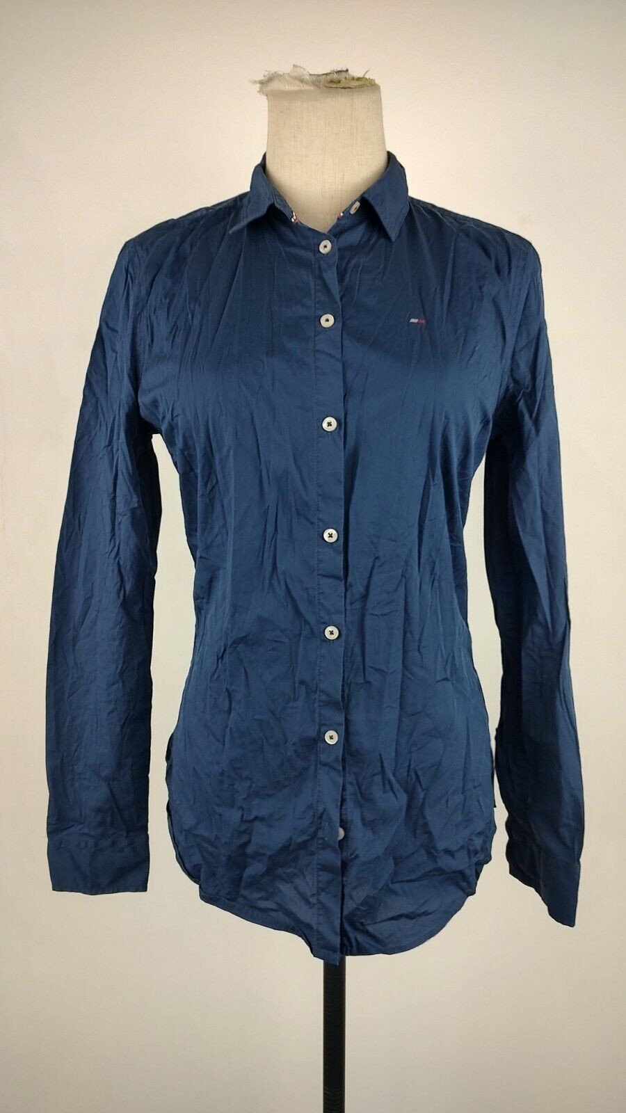 TOMMY HILFIGER CAMICIA DONNA TG. S WOMAN SHIRT CASUAL VINTAGE