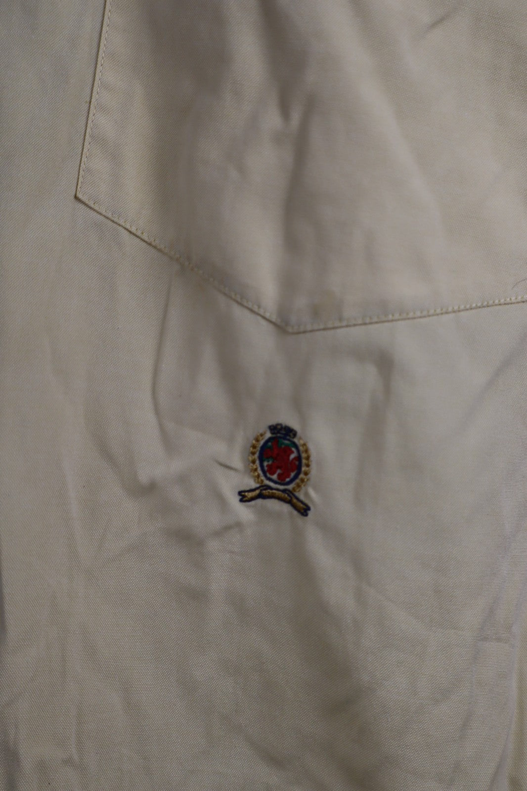 TOMMY HILFIGER CAMICIA UOMO COTONE TG XXL MAN CASUAL VINTAGE COTTON SHIRT