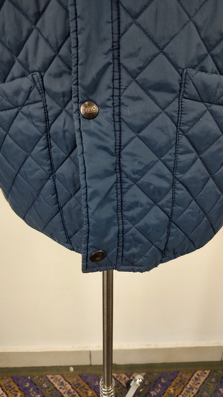 FILA GIUBBINO IMBOTTITO UOMO Tg 50 MAN CASUAL VINTAGE JACKET