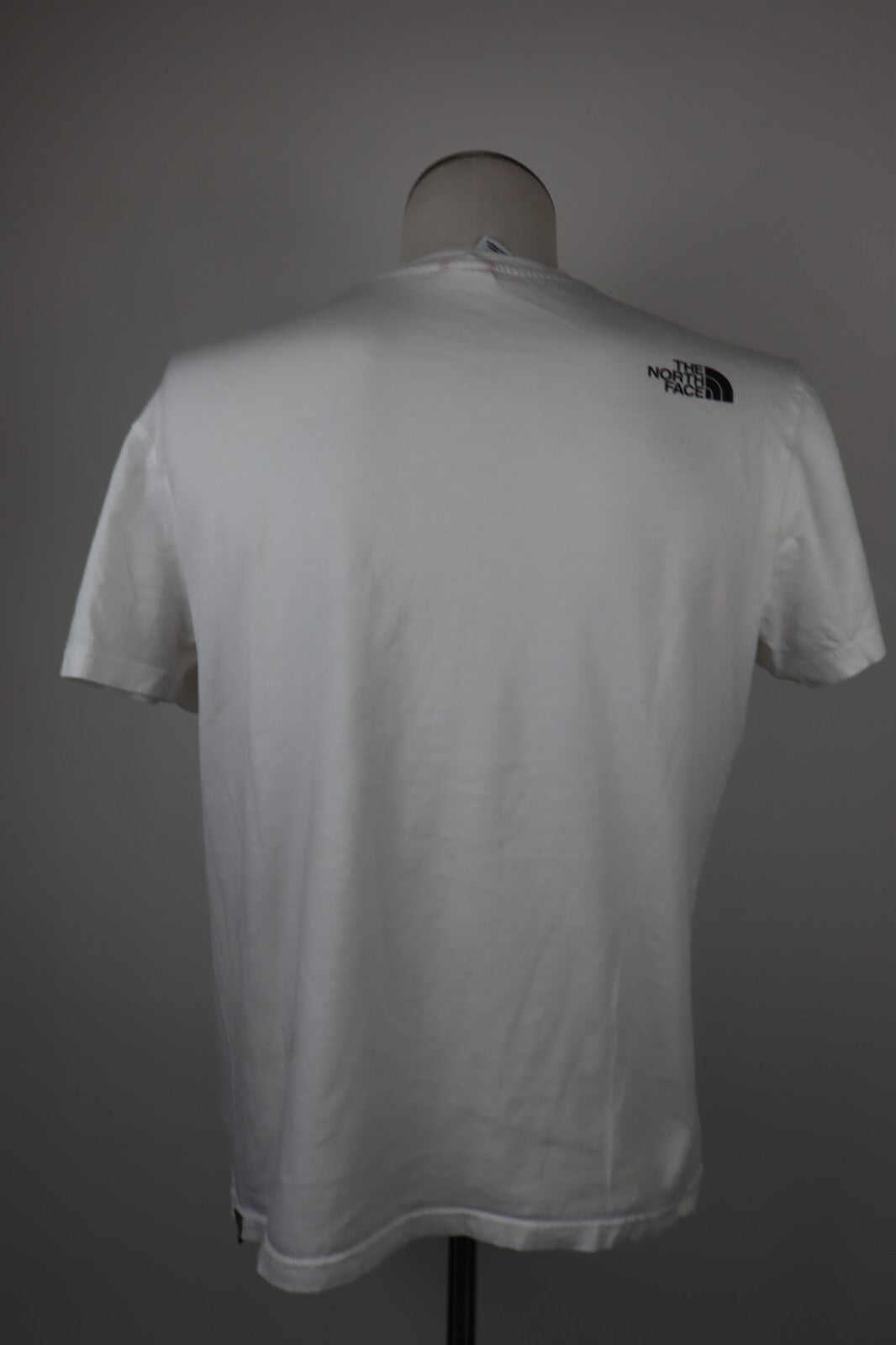 THE NORTH FACE MAGLIA UOMO TG M MAN T-SHIRT CASUAL VINTAGE COTONE COTTON BIANCO