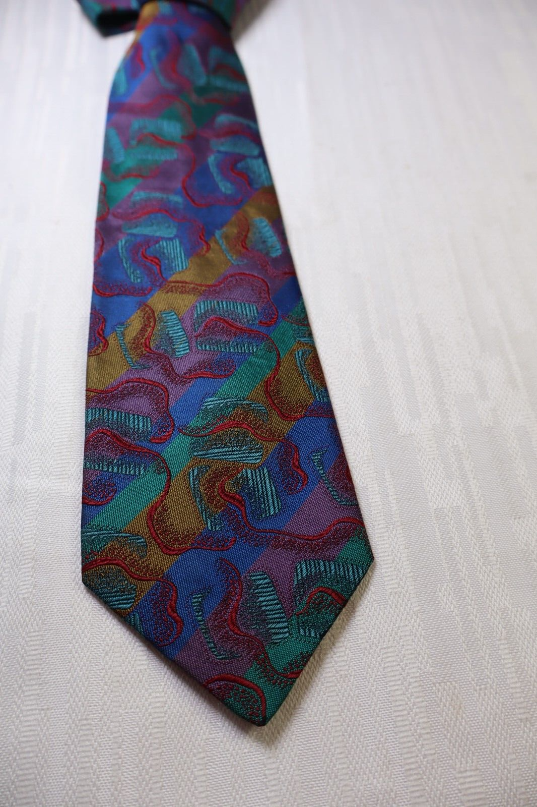 BORSALINO 100% SILK TIE SETA CRAVATTA NECKTIE MADE IN ITALY CLASSIC