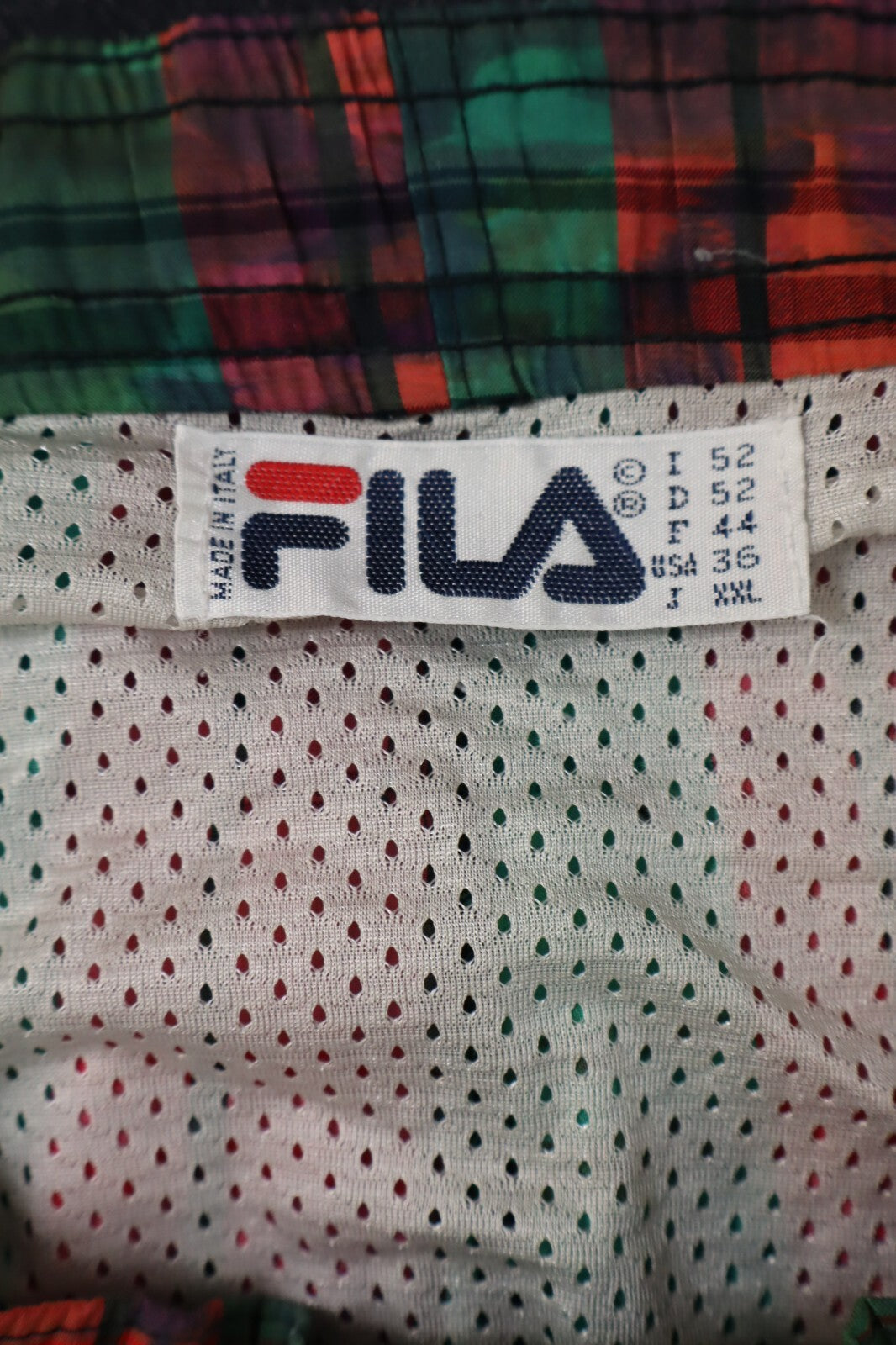 FILA COSTUME PANTALONCINO MARE UOMO TG 52 MEN SWIMSUIT VINTAGE CASUAL