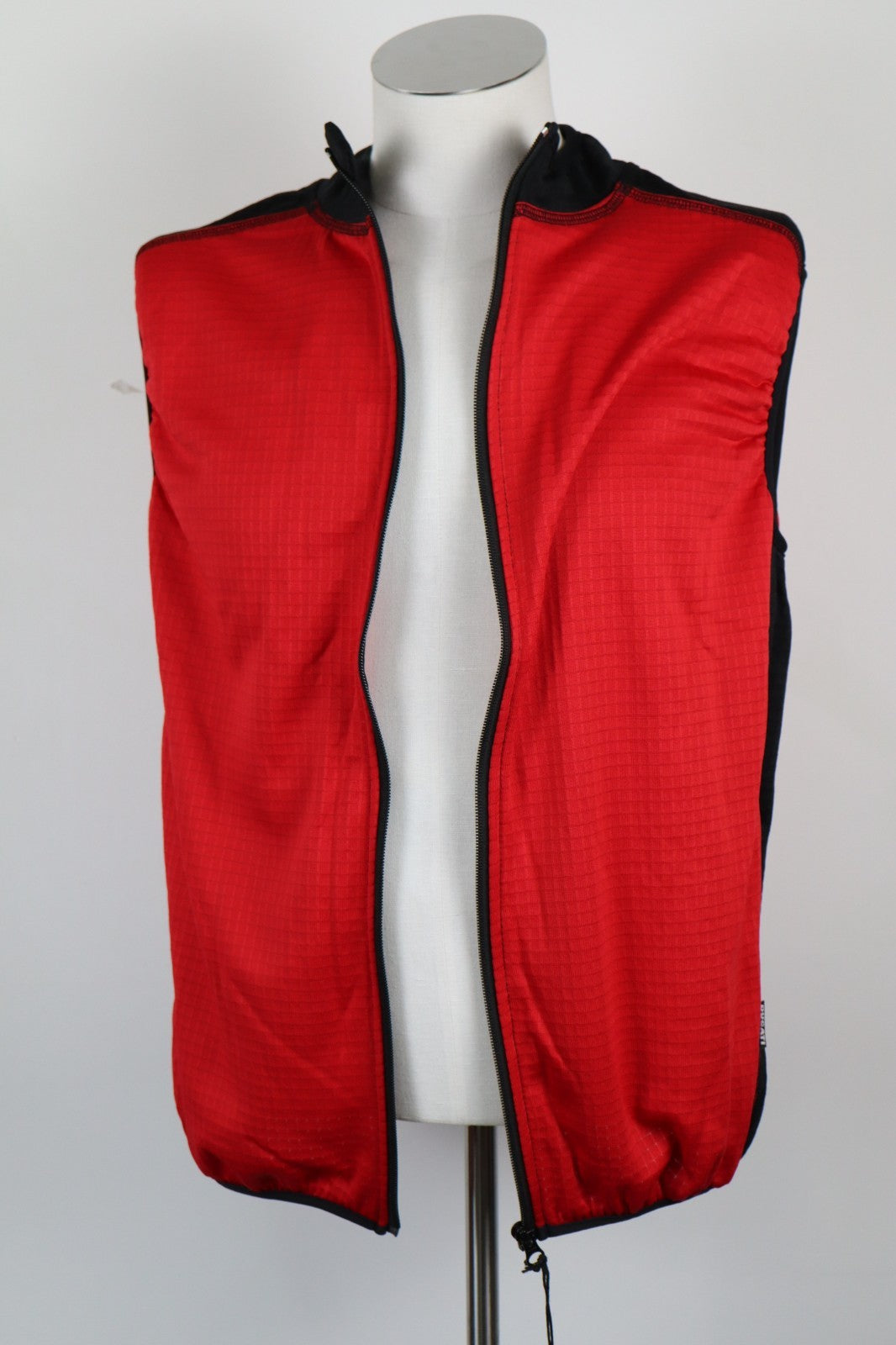 DUCATI UOMO Tg XL MAN SPORT CASUAL VINTAGE COTONE GILET GIUBBINO JACKET WITH TAG