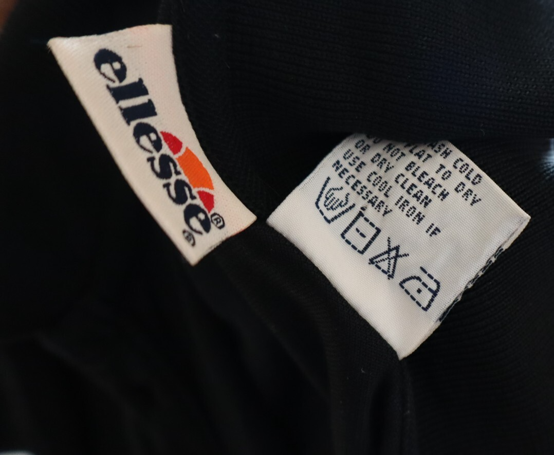 ELLESSE POLO MAGLIA UOMO TG M  MAN T-SHIRT CASUAL VINTAGE COTONE COTTON