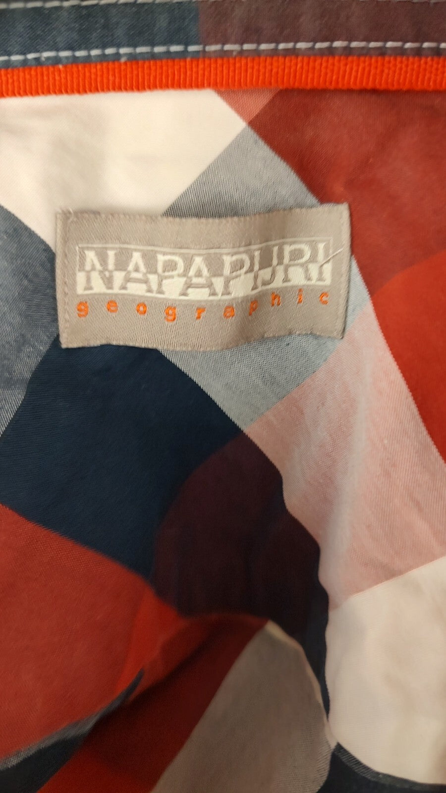 NAPAPIJRI SPORT CAMICIA SHIRT UOMO Tg S MAN VINTAGE CASUAL COTONE