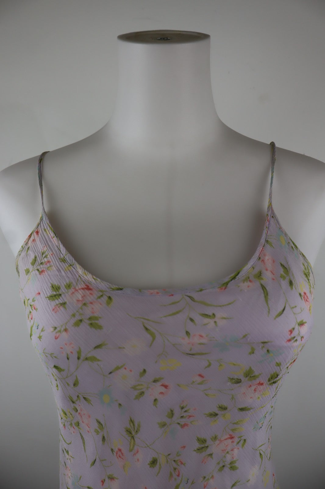 BLUNAUTA VESTITO SMANICATO BRETELLE DONNA 40 WOMAN VINTAGE DRESS ABITO SETA SILK