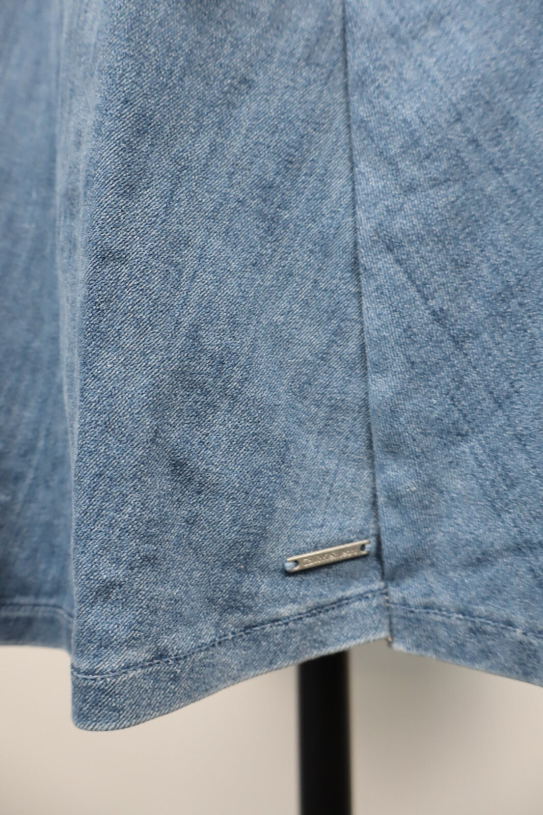 CALVIN KLEIN JEANS VESTITO ABITO DENIM DONNA TG. M WOMAN CASUAL VINTAGE DRESS