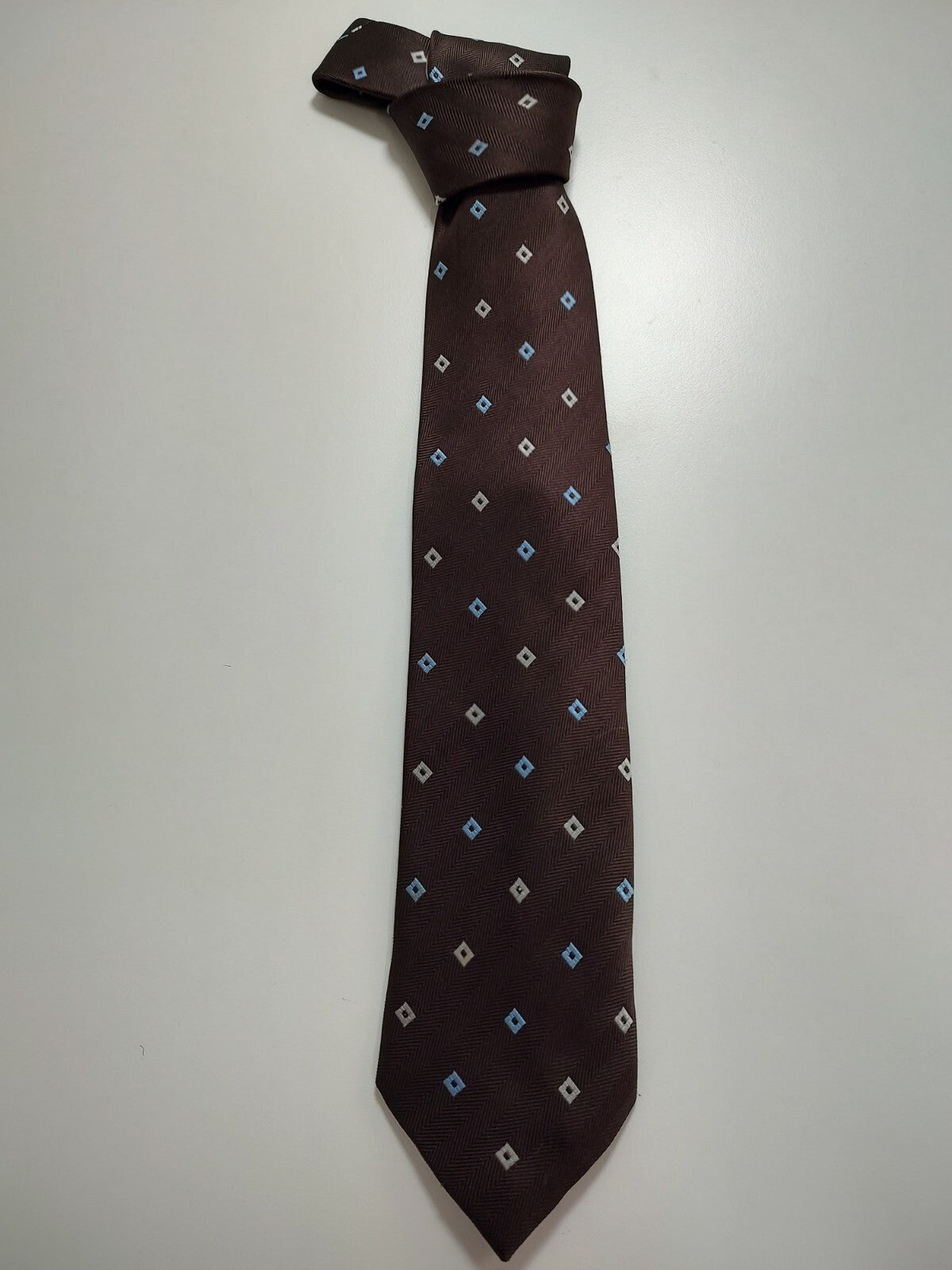 GIORGIO MARIANI 100% SILK TIE SETA CRAVATTA NECKTIE MADE  ITALY SELF TIPPED