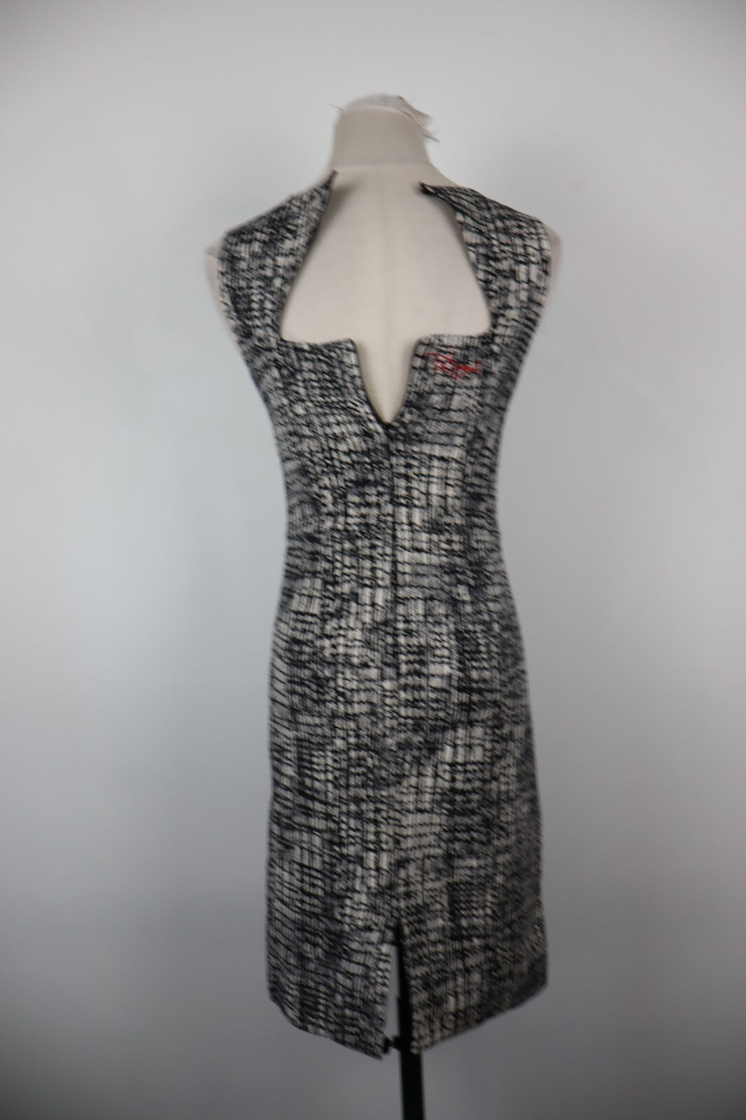 DESIGUAL VESTITO SMANICATO COTONE DONNA TG. 36 WOMAN CASUAL VINTAGE DRESS COTTON