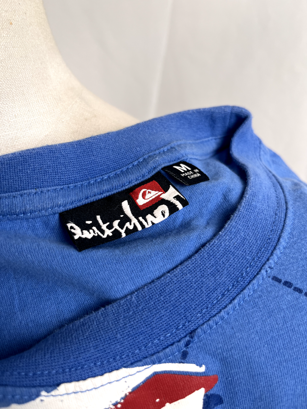 QUICKSILVER MAGLIA UOMO TG. M MAN T-SHIRT CASUAL VINTAGE COTONE COTTON