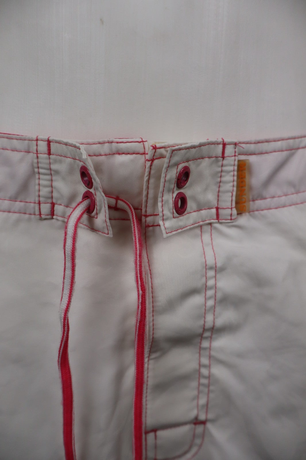 SUNDEK COSTUME PANTALONCINO MARE UOMO TG 31 MAN SWIMSUIT VINTAGE CASUAL LOGO