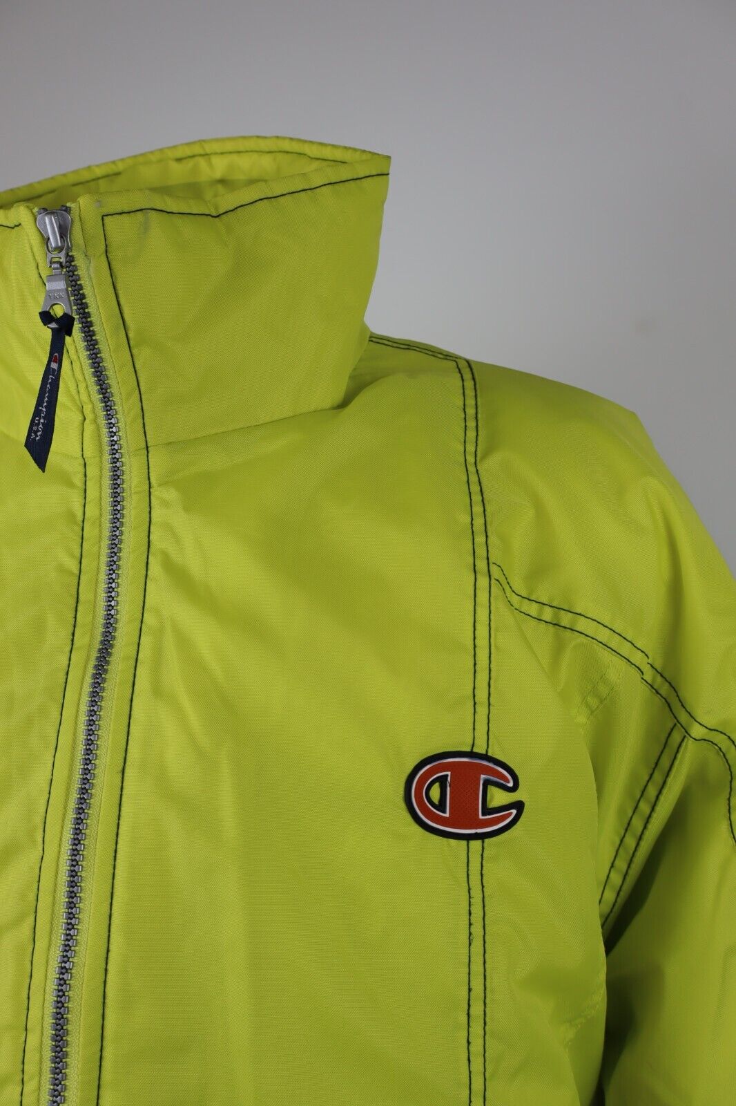 CHAMPION '90S GIUBBINO TRAPUNTATO UOMO Tg. L MAN VINTAGE CASUAL JACKET