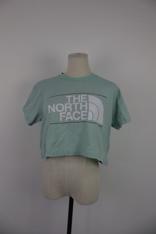 THE NORTH FACE MAGLIA DONNA TG. M WOMAN CASUAL VINTAGE T-SHIRT  TOP COTONE LOGO