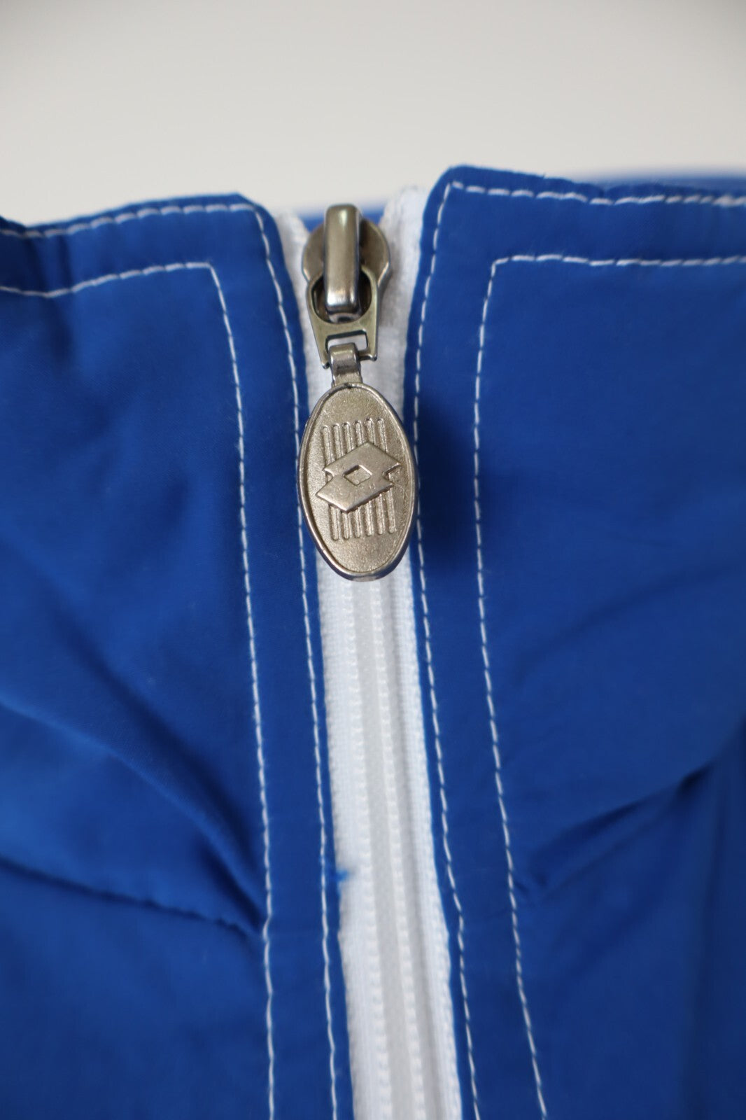 LOTTO GIACCA TENNIS JACKET CON ZIP MAN SHIRT UOMO TG S VINTAGE SPORT TRAINING