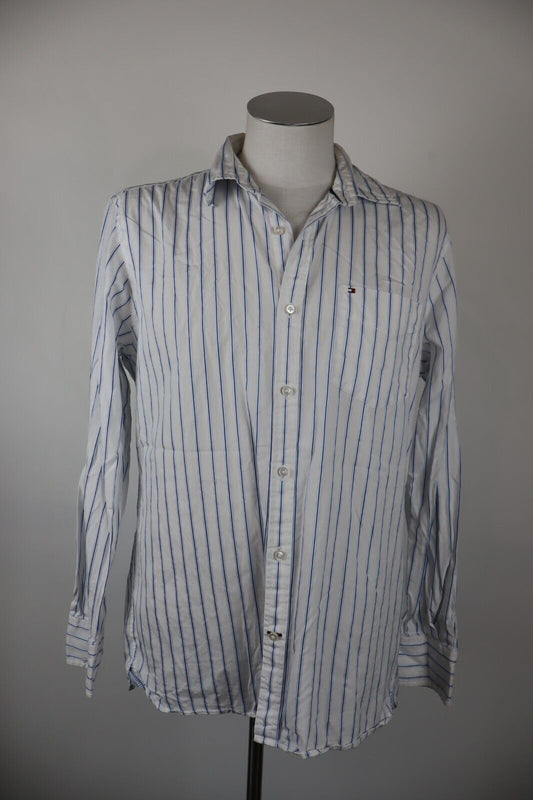 TOMMY HILFIGER CAMICIA UOMO TG. M MAN CASUAL VINTAGE SHIRT COTONE COTTON