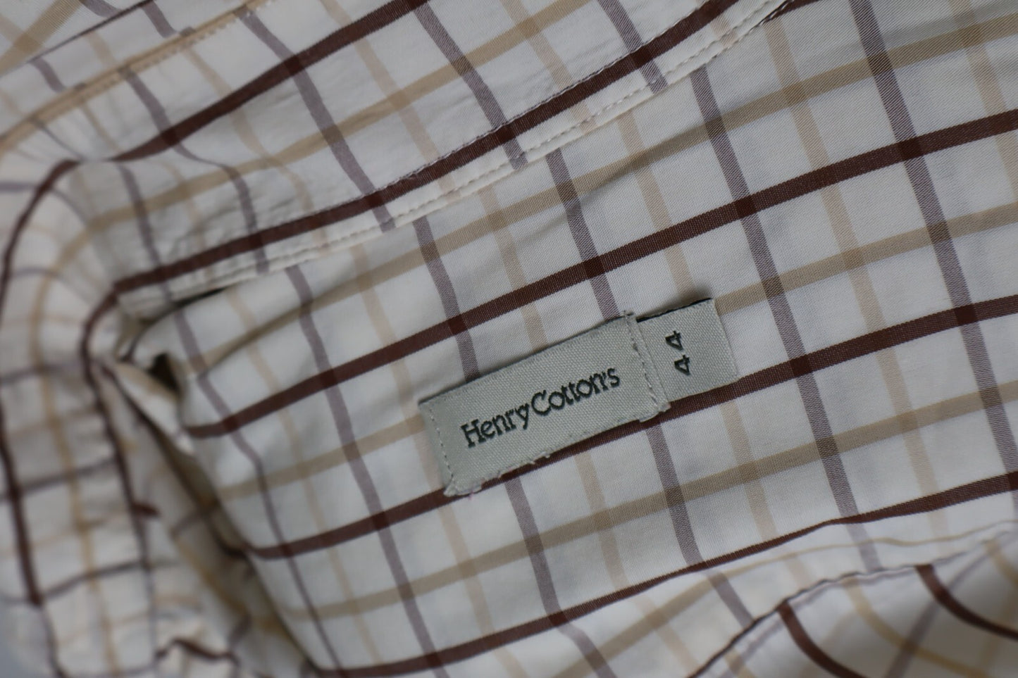 HENRY COTTON'S CAMICIA DONNA TG. 44 WOMAN CASUAL VINTAGE SHIRT COTONE COTTON
