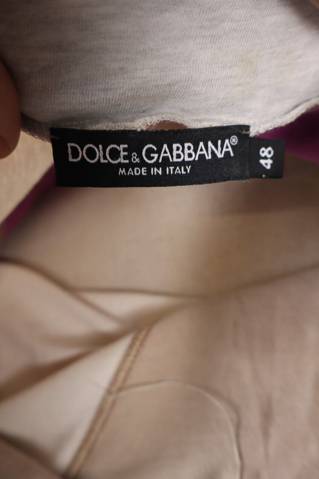 DOLCE & GABBANA D&G MAGLIA DONNA TG. 48 WOMAN CASUAL VINTAGE TOP T-SHIRT