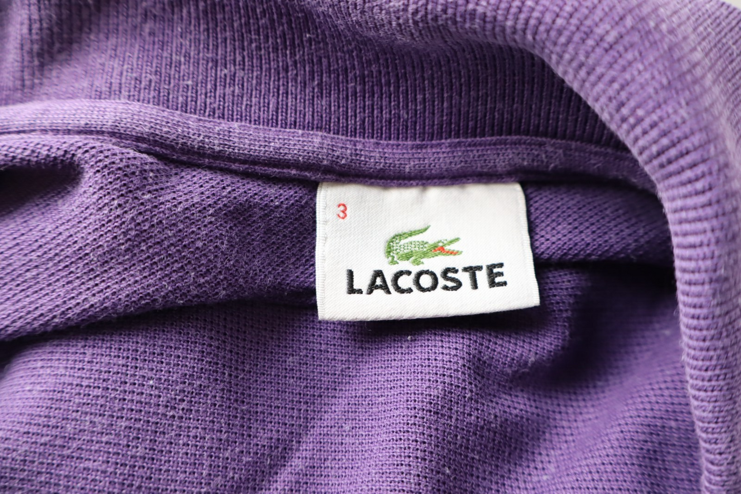 LACOSTE POLO MAGLIA UOMO COTONE TG. 3 MAN COTTON SHIRT CASUAL VINTAGE