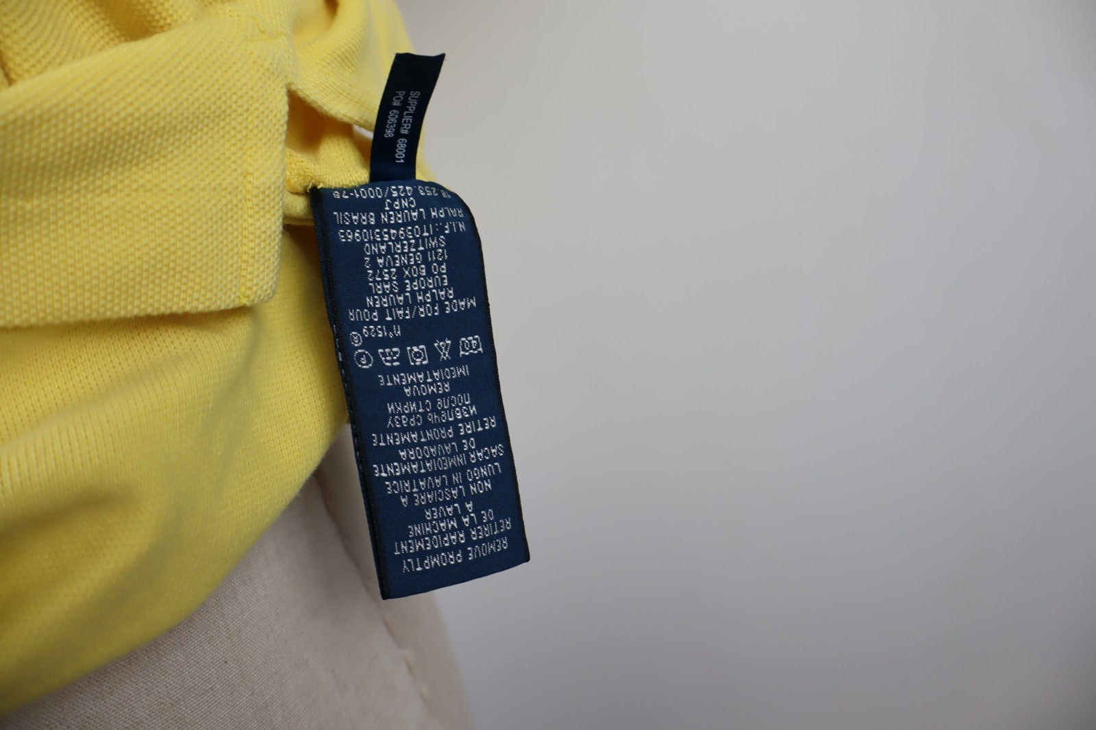 RALPH LAUREN SKINNY POLO DONNA COTONE TG. S WOMAN SHIRT CASUAL VINTAGE COTTON