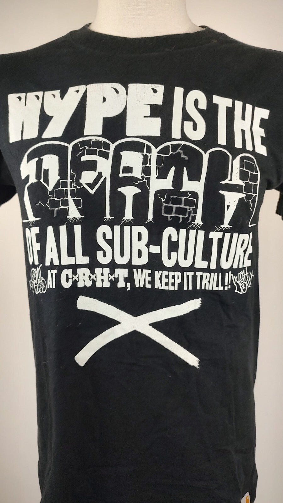 CARHARTT MAGLIA UOMO TG XS MAN T-SHIRT CASUAL VINTAGE COTONE