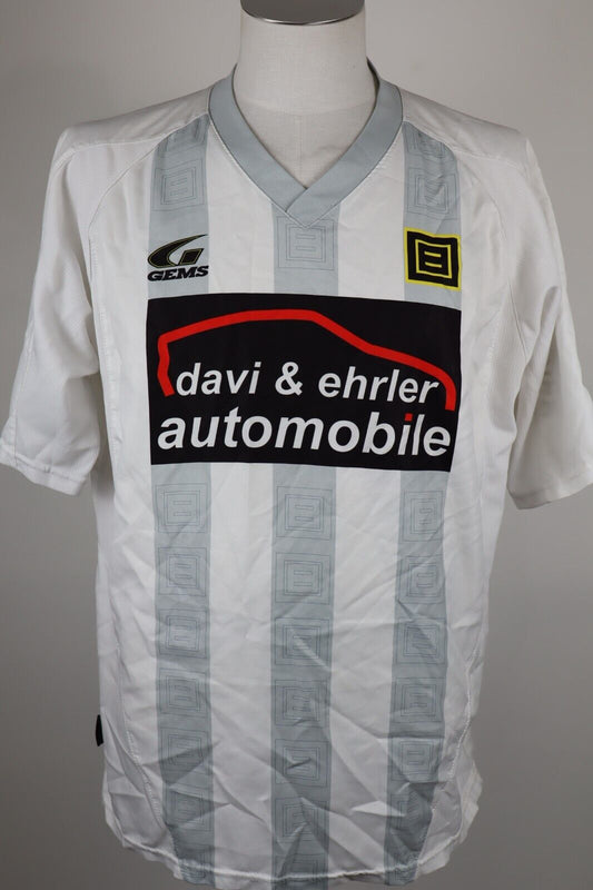 GEMS BODENBELAGE MAGLIA N 18 CALCIO UOMO Tg XL SOCCER JERSEY TRIKOT SPORT