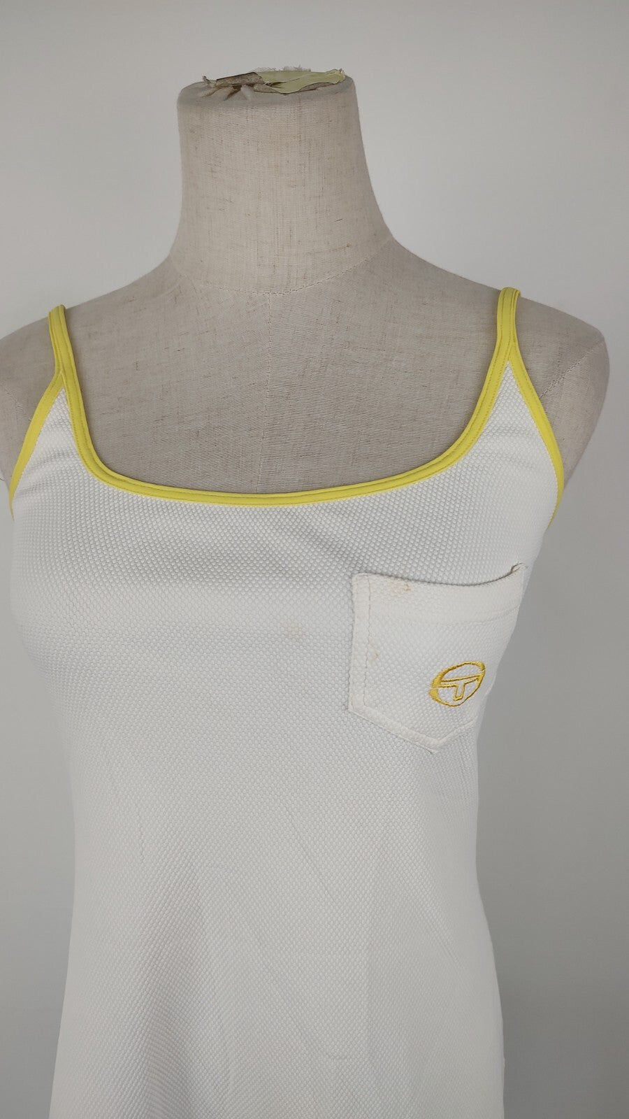 SERGIO TACCHINI VESTITO DONNA TG. S WOMAN CASUAL TENNIS VINTAGE DRESS