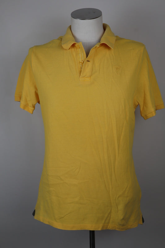 BLAUER USA POLO MAGLIA UOMO COTONE TG M MAN COTTON T-SHIRT CASUAL VINTAGE LOGO