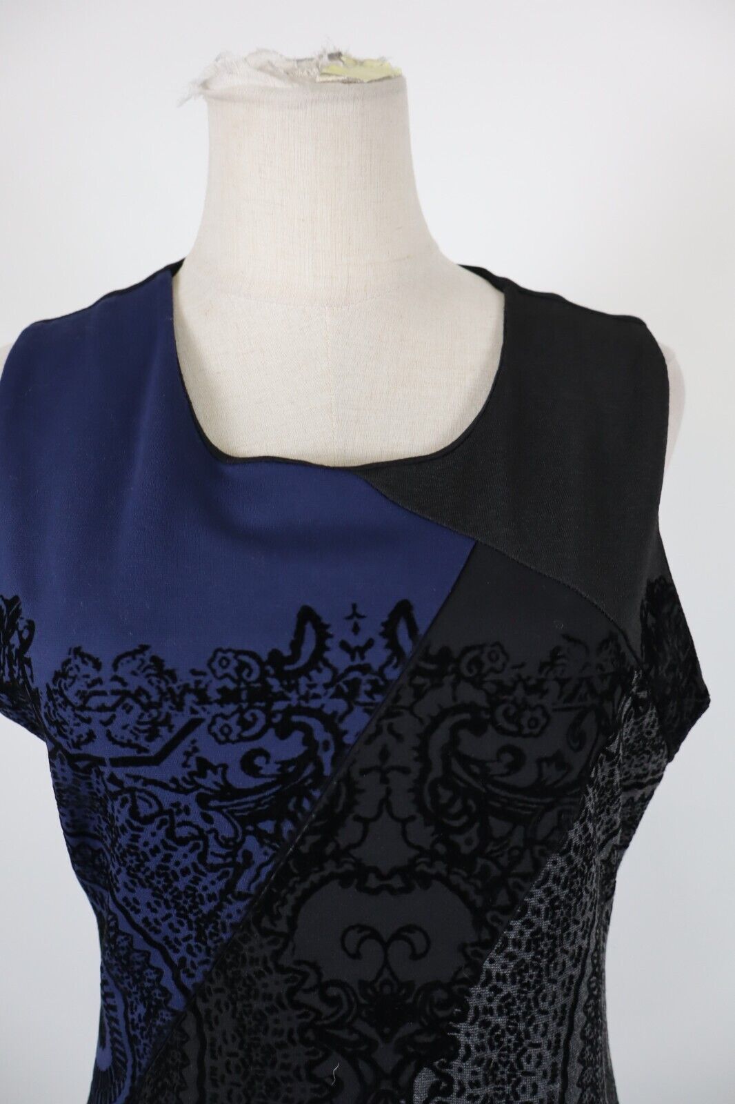 DESIGUAL VESTITO DONNA TG. XL WOMAN CASUAL VINTAGE DRESS