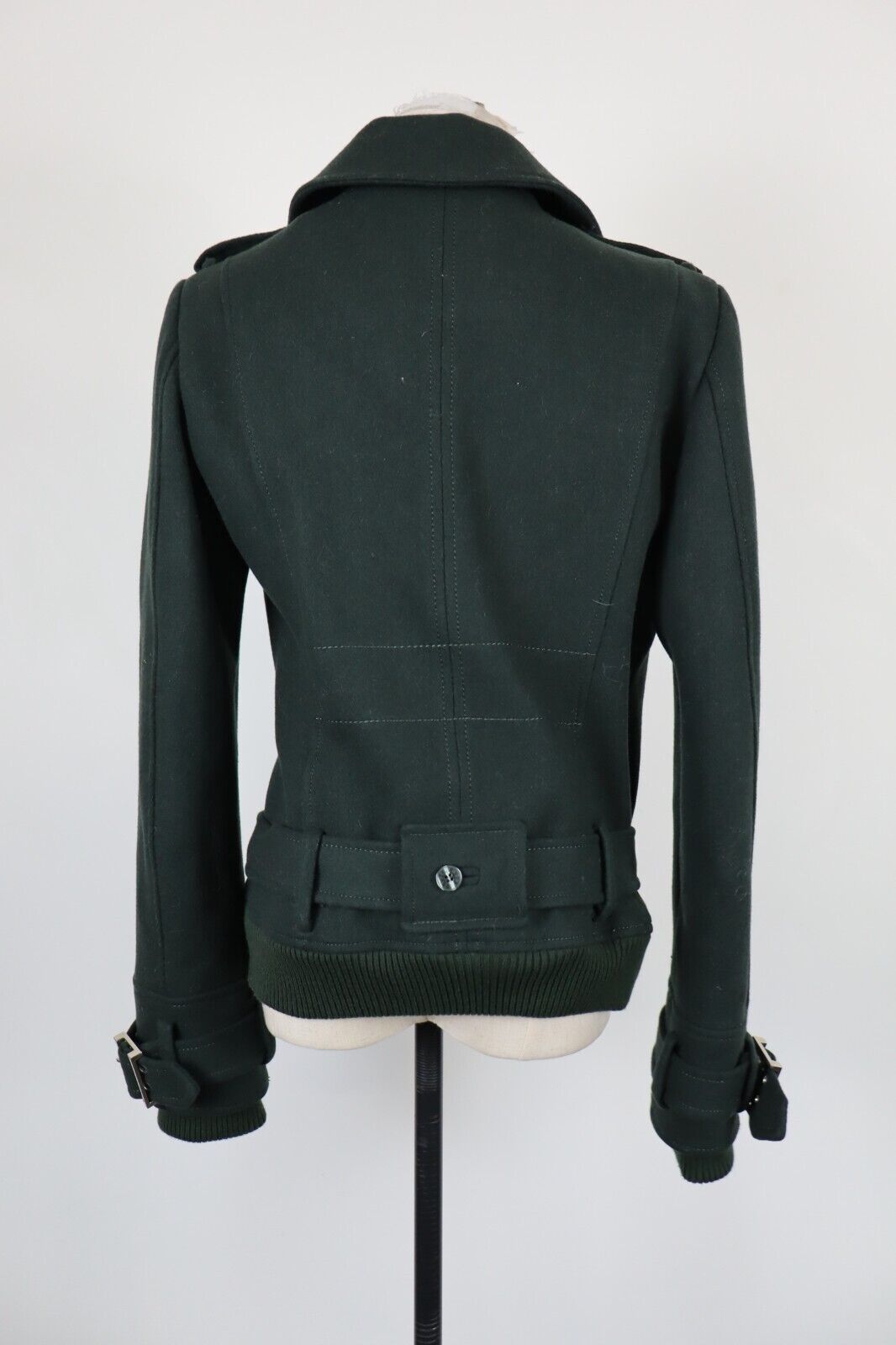 ZU ELEMENTS GIUBBINO LANA GIACCA DONNA TG 44 WOMAN CASUAL JACKET VINTAGE ITALY