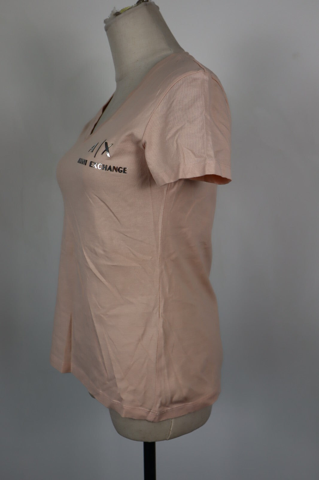 ARMANI EXCHANGE MAGLIA DONNA TG XS WOMAN CASUAL VINTAGE TOP T-SHIRT COTONE