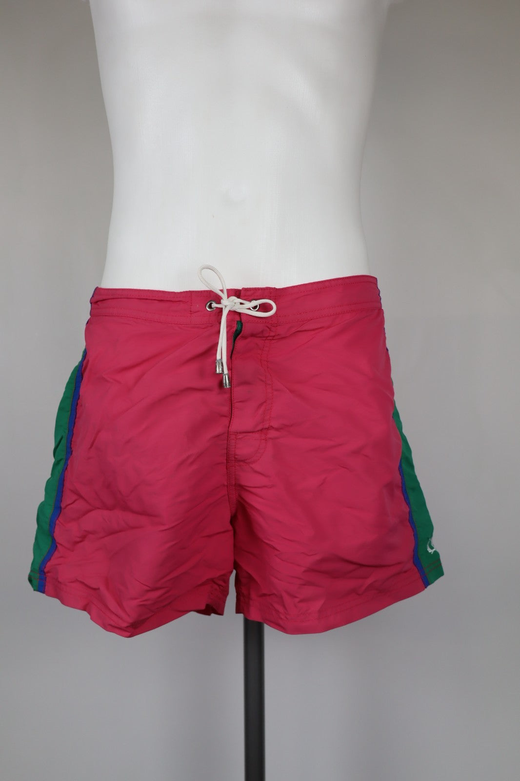 FRED PERRY COSTUME PANTALONCINO MARE UOMO TG 2XL MAN SWIMSUIT VINTAGE CASUAL