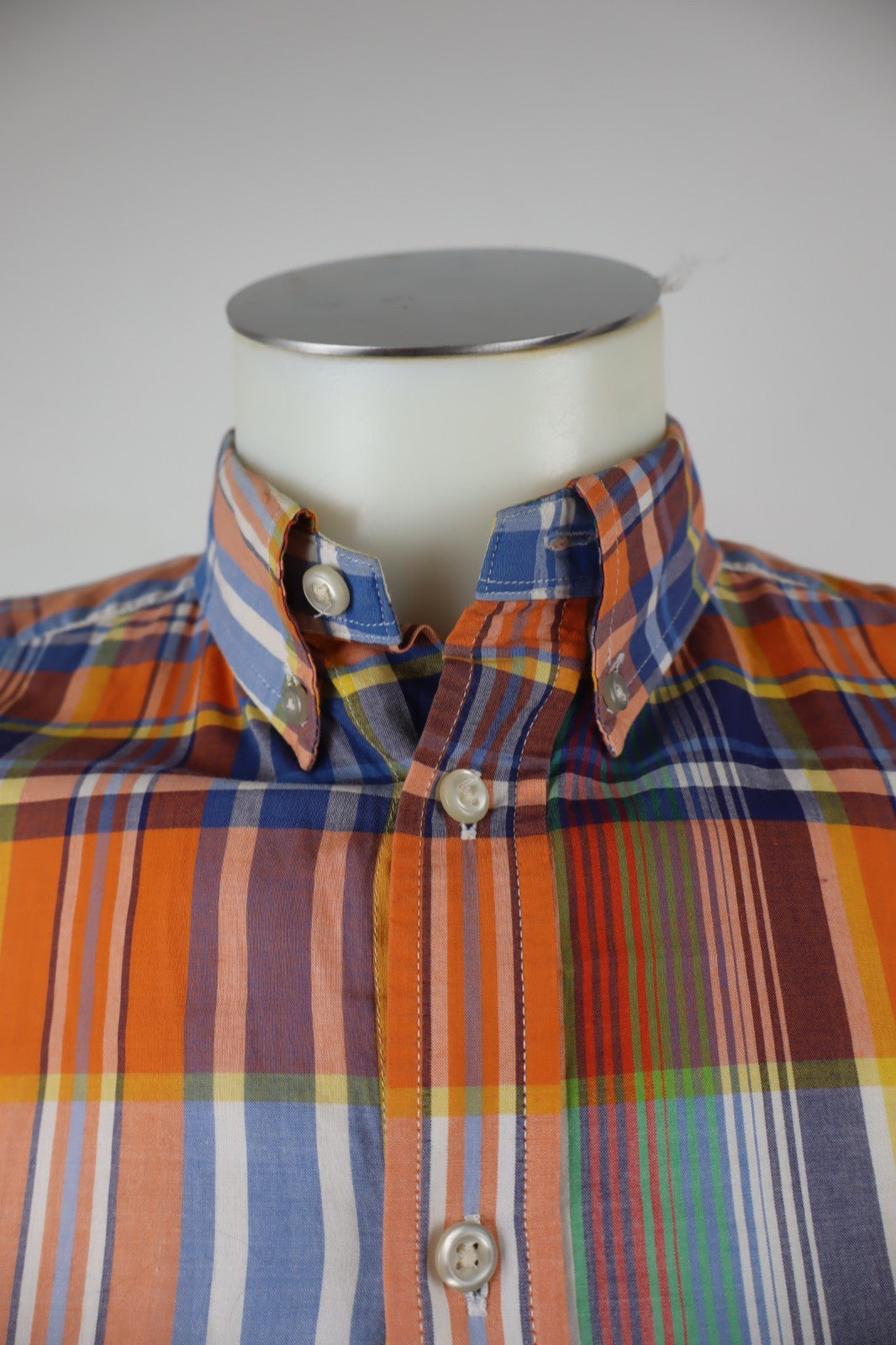 RALPH LAUREN CAMICIA RAGAZZO L 14/16 ANNI BOY CASUAL VINTAGE SHIRT COTONE