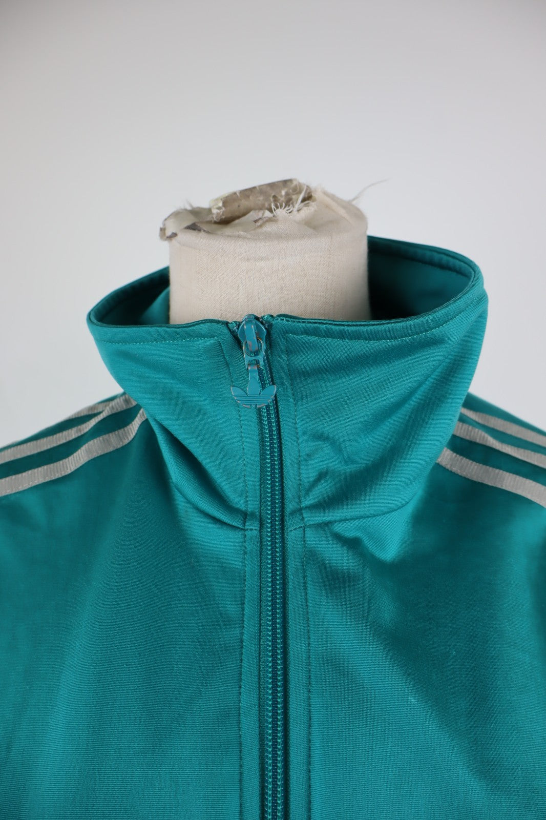 ADIDAS GIACCA SPORTIVA DONNA Tg. 44 WOMAN SPORT JACKET SWEATSHIRT VINTAGE VERDE