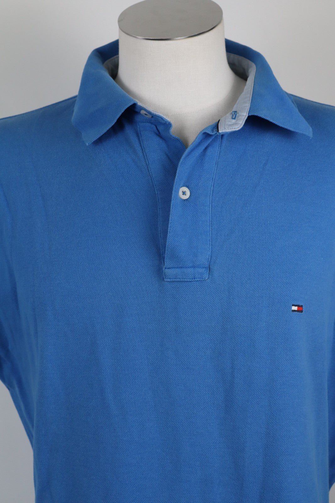 TOMMY HILFIGER JEANS POLO MAGLIA UOMO TG XL MAN T-SHIRT CASUAL VINTAGE COTONE