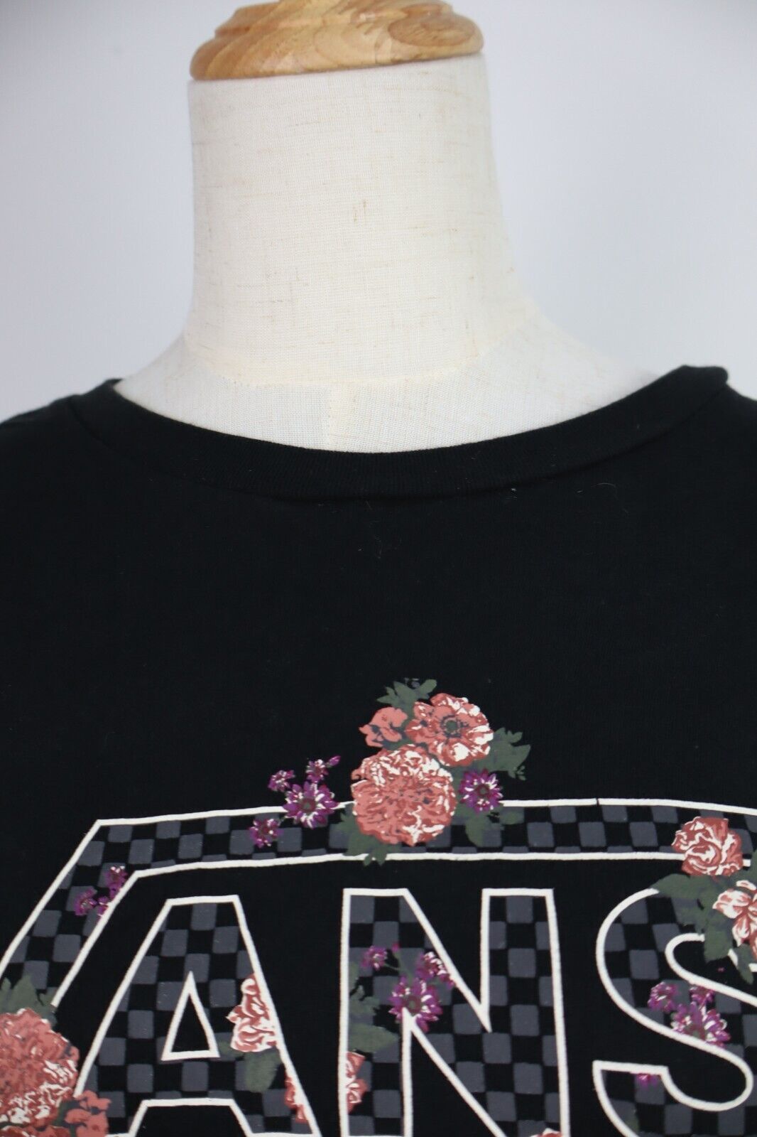 VANS MAGLIA DONNA TG. L WOMAN CASUAL VINTAGE TOP T-SHIRT