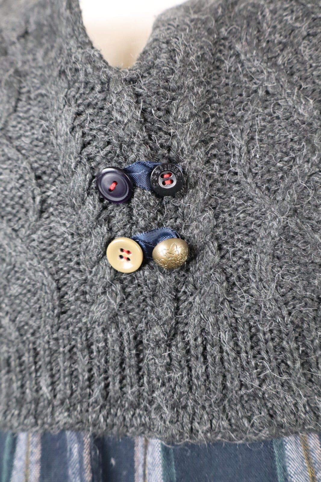 DESIGUAL VESTITO ABITO DONNA TG. M  WOMAN CASUAL VINTAGE DRESS LANA WOOL